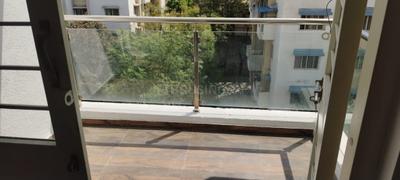 Balcony Image of 650 Sq.ft 1 BHK Apartment / Flat for rent in Nirman Aura, Ambegaon Budruk Pune for Rs. 15000