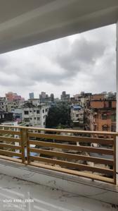 Balcony Image of 1242 Sq.ft 3 BHK Apartment / Flat for sale in Bangur Avenue Kolkata for Rs. 8000000