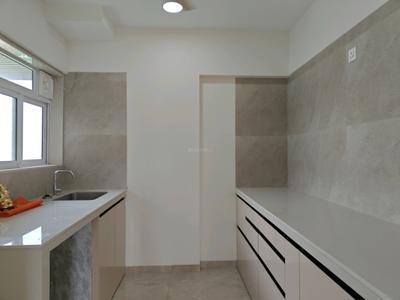 Kitchen Image of 800 Sq.ft 2 BHK Apartment / Flat for rent in Concrete Sai Swayam, Chembur Mumbai for Rs. 95000