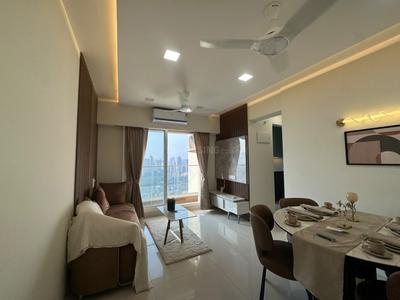 Hall Image of 677 Sq.ft 1 BHK Apartment / Flat for sale in Ashar Arize Tower B And C, Kalwa Thane for Rs. 11500000