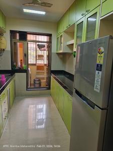 Kitchen Image of 1000 Sq.ft 2 BHK Apartment / Flat for rent in Raheja Acropolis, Chembur Mumbai for Rs. 100000
