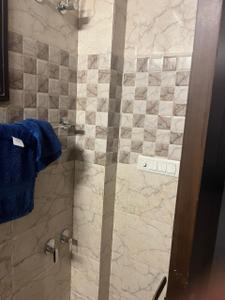 Bathroom Image of 500 Sq.ft 1 RK Independent House for rent in Ansal Esencia Sector 67, Sector 67 Gurgaon for Rs. 19000