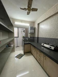 Kitchen Image of 1300 Sq.ft 2 BHK Apartment / Flat for rent in Konark Tower, Vastrapur Ahmedabad for Rs. 28000