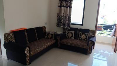 Living Room Image of 780 Sq.ft 1 BHK Apartment / Flat for rent in Palanpur Surat for Rs. 15000