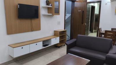 Living Room Image of 1200 Sq.ft 4 BHK Builder Floor for rent in DLF The Grove, DLF Phase 5 Gurgaon for Rs. 135000