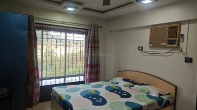 Bedroom Image of 1100 Sq.ft 2 BHK Apartment / Flat for rent in Ahuja Harbour Estate, Nerul Navi Mumbai for Rs. 75000