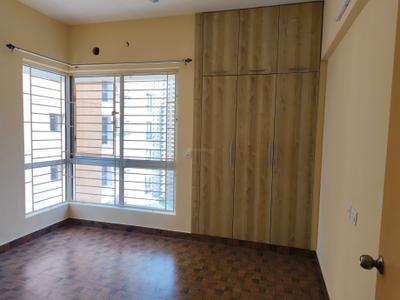 Bedroom Image of 900 Sq.ft 3 BHK Apartment / Flat for rent in Alcove New Kolkata Sangam, Serampore Hooghly for Rs. 25000