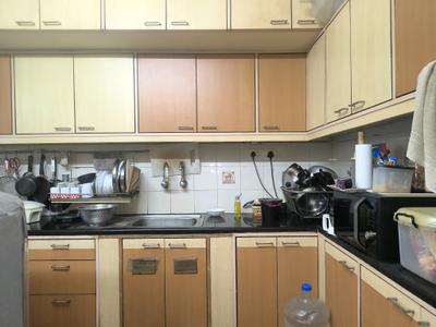 Kitchen Image of 1500 Sq.ft 1 BHK Apartment / Flat for rent in Hoodi Bengaluru for Rs. 17000
