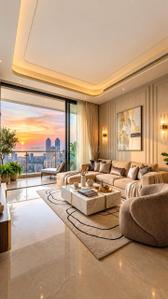 Bedroom Image of 1355 Sq.ft 2 BHK Apartment / Flat for sale in Today Codename Citadel, Juinagar Navi Mumbai for Rs. 18900000