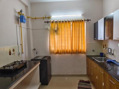Kitchen Image of 1075 Sq.ft 2 BHK Apartment / Flat for rent in Vyttila Kochi for Rs. 32750