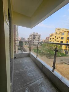Balcony Image of 1303 Sq.ft 3 BHK Apartment / Flat for sale in New Town Kolkata for Rs. 9900000