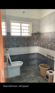 Bathroom Image of 1500 Sq.ft 1 RK Studio for rent in Vinayakanagara Mysore for Rs. 18000