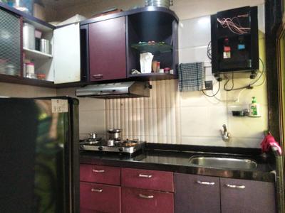 Kitchen Image of 680 Sq.ft 1 BHK Apartment / Flat for sale in Aaron Kanupriya, Kamothe Navi Mumbai for Rs. 7200000
