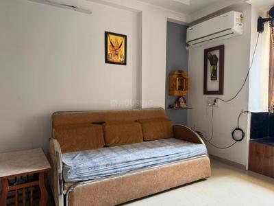 Bedroom Image of 850 Sq.ft 1 BHK Apartment / Flat for rent in LK Vrundavan Residency II, Sargasan Gandhinagar for Rs. 27000