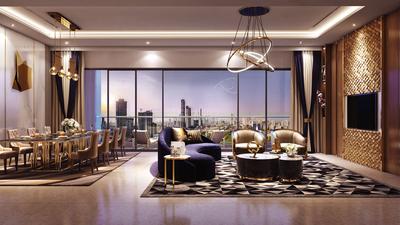 Hall Image of 1227 Sq.ft 3 BHK Apartment / Flat for sale in Lodha Divino, Matunga East Mumbai for Rs. 57200000