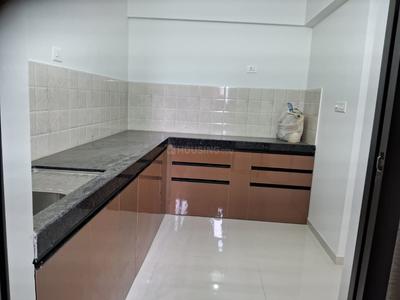 Kitchen Image of 1000 Sq.ft 3 BHK Apartment / Flat for rent in Shapoorji Pallonji Sensorium Phase I, Maan Pune for Rs. 40000