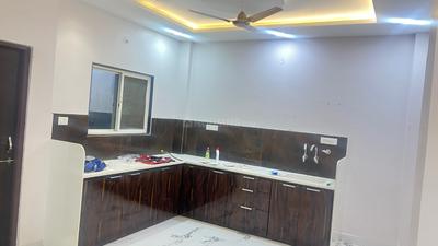Kitchen Image of 1000 Sq.ft 1 BHK Builder Floor for rent in Talawali Chanda Indore for Rs. 10000