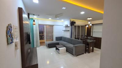 Living Room Image of 900 Sq.ft 2 BHK Apartment / Flat for rent in Puraniks Aldea Anexo, Baner Pune for Rs. 35000