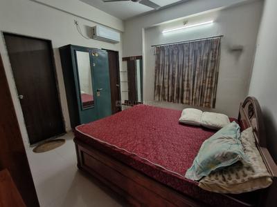 Bedroom Image of 1600 Sq.ft 3 BHK Apartment / Flat for rent in Virat Sai Shukan Residency Vadodara, Navapura Vadodara for Rs. 27000
