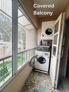 Balcony Image of 1250 Sq.ft 2 BHK Apartment / Flat for rent in Goodwill Enclave Apartment, Kalyani Nagar Pune for Rs. 48000