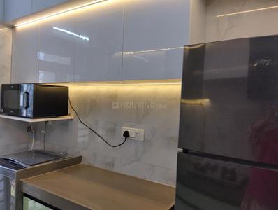 Kitchen Image of 620 Sq.ft 2 BHK Apartment / Flat for rent in Address 51, Bandra East Mumbai for Rs. 106000