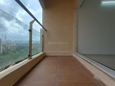 Balcony Image of 1095 Sq.ft 2 BHK Apartment / Flat for rent in Rustomjee Urbania Azziano, Thane West Thane for Rs. 45000
