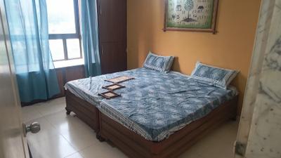 Bedroom Image of 1050 Sq.ft 2 BHK Apartment / Flat for rent in Lunkad Goldcoast, Viman Nagar Pune for Rs. 50000