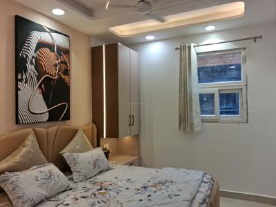 Bedroom Image of 850 Sq.ft 3 BHK Builder Floor for rent in Dwarka Mor New Delhi for Rs. 31000
