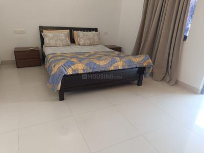 Bedroom Image of 800 Sq.ft 1 BHK Apartment / Flat for rent in Devashri Sun n Sand, Candolim Goa for Rs. 38000