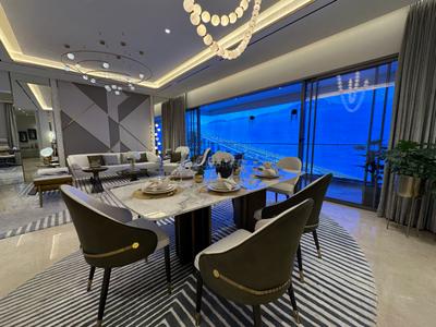 Balcony Image of 1263 Sq.ft 3 BHK Apartment / Flat for sale in L And T The Gateway, Sewri Mumbai for Rs. 65000000
