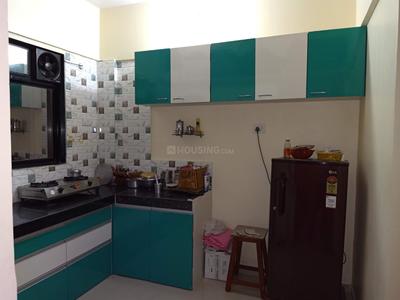 Kitchen Image of 405 Sq.ft 1 RK Apartment / Flat for sale in Qualcon Green Meadows, Shirdhon Navi Mumbai for Rs. 2500000