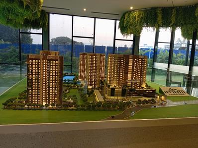 Image of 894 Sq.ft 3 BHK Apartment / Flat for sale in Avana Phase 1, Tollygunge, Kolkata for Rs. 10800000
