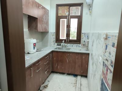 Kitchen Image of 1400 Sq.ft 3 BHK Builder Floor for rent in Sector 47 Gurgaon for Rs. 50000