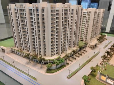 Image of 750 Sq.ft 1 BHK Apartment / Flat for sale in Charms Global City, Ambernath East, Ambernath for Rs. 3240400
