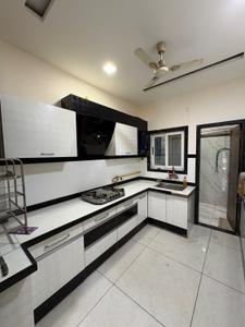 Kitchen Image of 1000 Sq.ft 1 BHK Builder Floor for rent in Scheme No 114 Indore for Rs. 21000