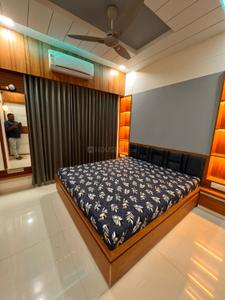 Bedroom Image of 1602 Sq.ft 3 BHK Apartment / Flat for sale in Tragad Ahmedabad for Rs. 8300000