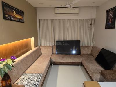 Hall Image of 1550 Sq.ft 3 BHK Apartment / Flat for rent in Dev Parijat, Vaishno Devi Circle Ahmedabad for Rs. 42000