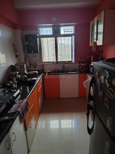 Kitchen Image of 950 Sq.ft 2 BHK Apartment / Flat for sale in Rajhans Kshitij Iris Wing E F G, Vasai West Vasai for Rs. 7500000