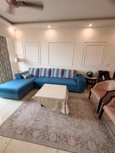 Living Room Image of 1930 Sq.ft 3.5 BHK Apartment / Flat for rent in Rishita Mulberry Heights, Sushant Golf City Lucknow for Rs. 50000