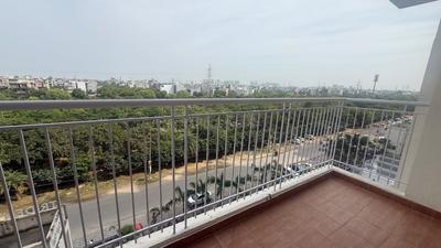 Balcony Image of 1375 Sq.ft 3 BHK Apartment / Flat for sale in Trident Embassy Reso, Noida Extension Greater Noida for Rs. 13400000
