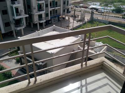 Balcony Image of 1290 Sq.ft 2 BHK Apartment / Flat for sale in Kraft Solitaire, Karelibagh Vadodara for Rs. 3750000