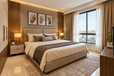Bedroom Image of 969 Sq.ft 2 BHK Independent House for sale in Sector 3 Gandhinagar for Rs. 21000000
