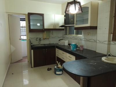Kitchen Image of 950 Sq.ft 2 BHK Apartment / Flat for rent in Siddhivinayak Shubhashree Residential, Akurdi Pune for Rs. 26500