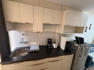 Kitchen Image of 418 Sq.ft 1 RK Apartment / Flat for sale in Jagatpura Jaipur for Rs. 3800000