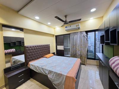 Bedroom Image of 800 Sq.ft 2 BHK Apartment / Flat for rent in Kanakia Niharika, Thane West Thane for Rs. 60000