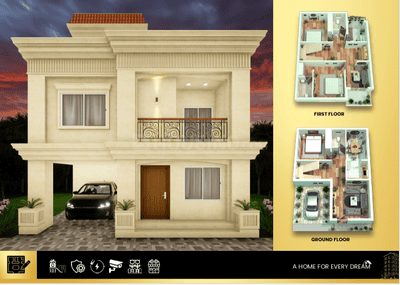 Image of 2400 Sq.ft 3 BHK Villa for sale in Tankapani Road, Bhubaneswar for Rs. 11500000