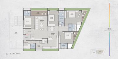Image of 3600 Sq.ft 4 BHK Apartment / Flat for sale in Aaryarath Vibgyor, Satellite, Ahmedabad for Rs. 32500000