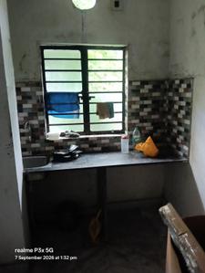 Kitchen Image of 450 Sq.ft 1 BHK Apartment / Flat for rent in Beliaghata Kolkata for Rs. 9000