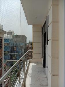 Bedroom Two Image of 1125 Sq.ft 3 BHK Builder Floor for rent in ATFL JVTS Gardens, Chhattarpur New Delhi for Rs. 25000