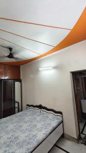 Bedroom Image of 700 Sq.ft 1 BHK Builder Floor for rent in CC block apartment, Shalimar Bagh New Delhi for Rs. 23000